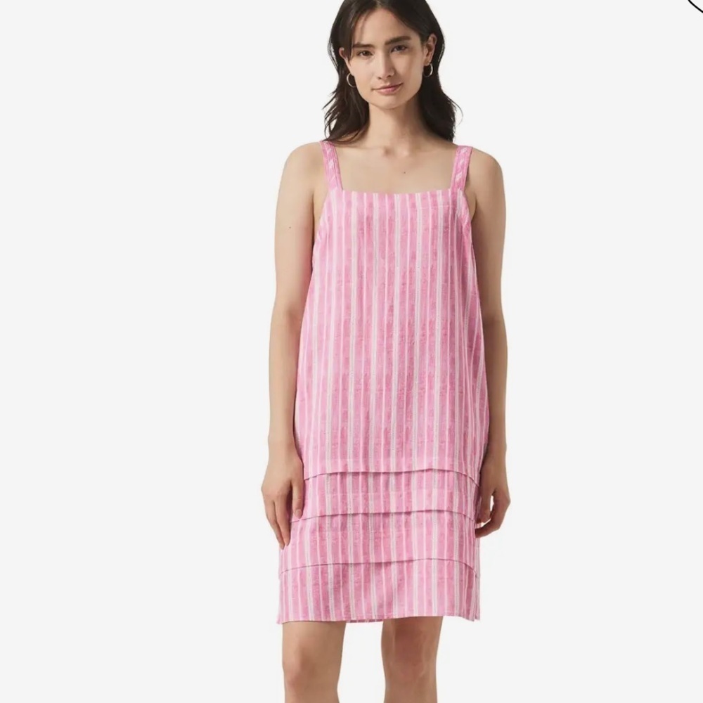 Splendid Celine Mini Dress pink stripes